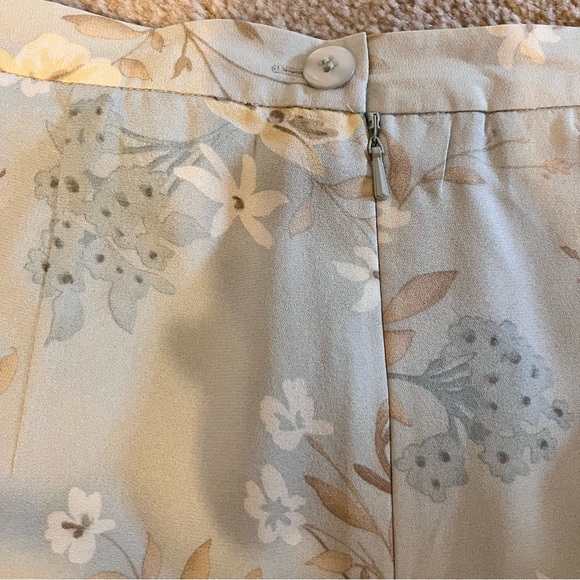 Talbots Vintage 100% Silk Maxi Skirt - Picture 3 of 5